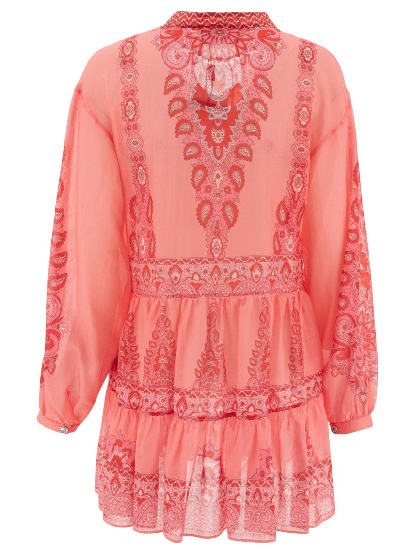Etro Paisley Blouse With Flared Silhouette