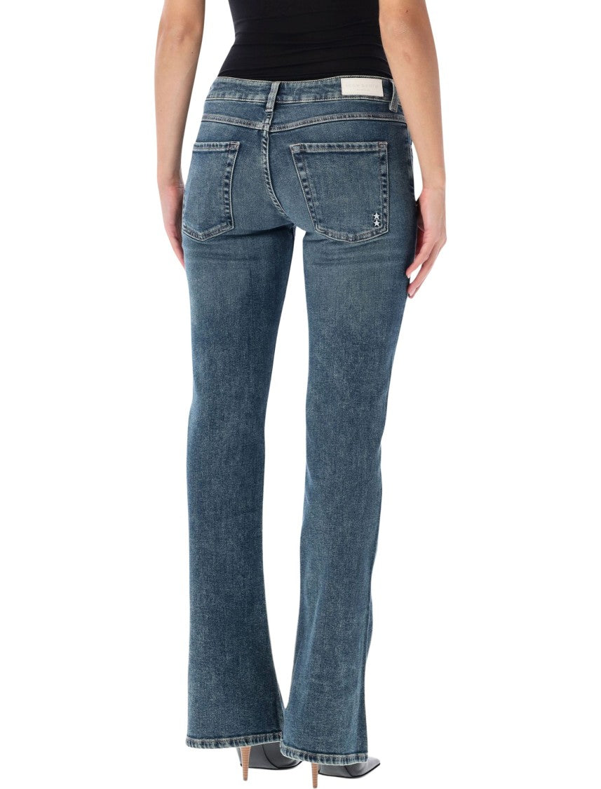 Icon Denim Kendy After Dark Mid-Rise Flared Jeans