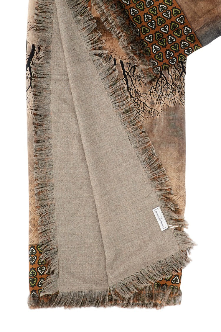 Pierre-Louis Mascia Multicolour Scarf With Pattern And Soft Fabric