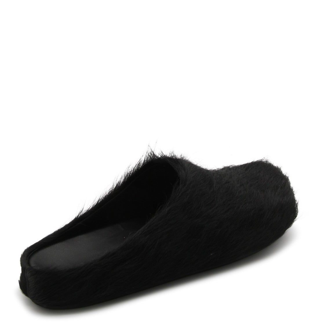 Marni Black Leather Flats