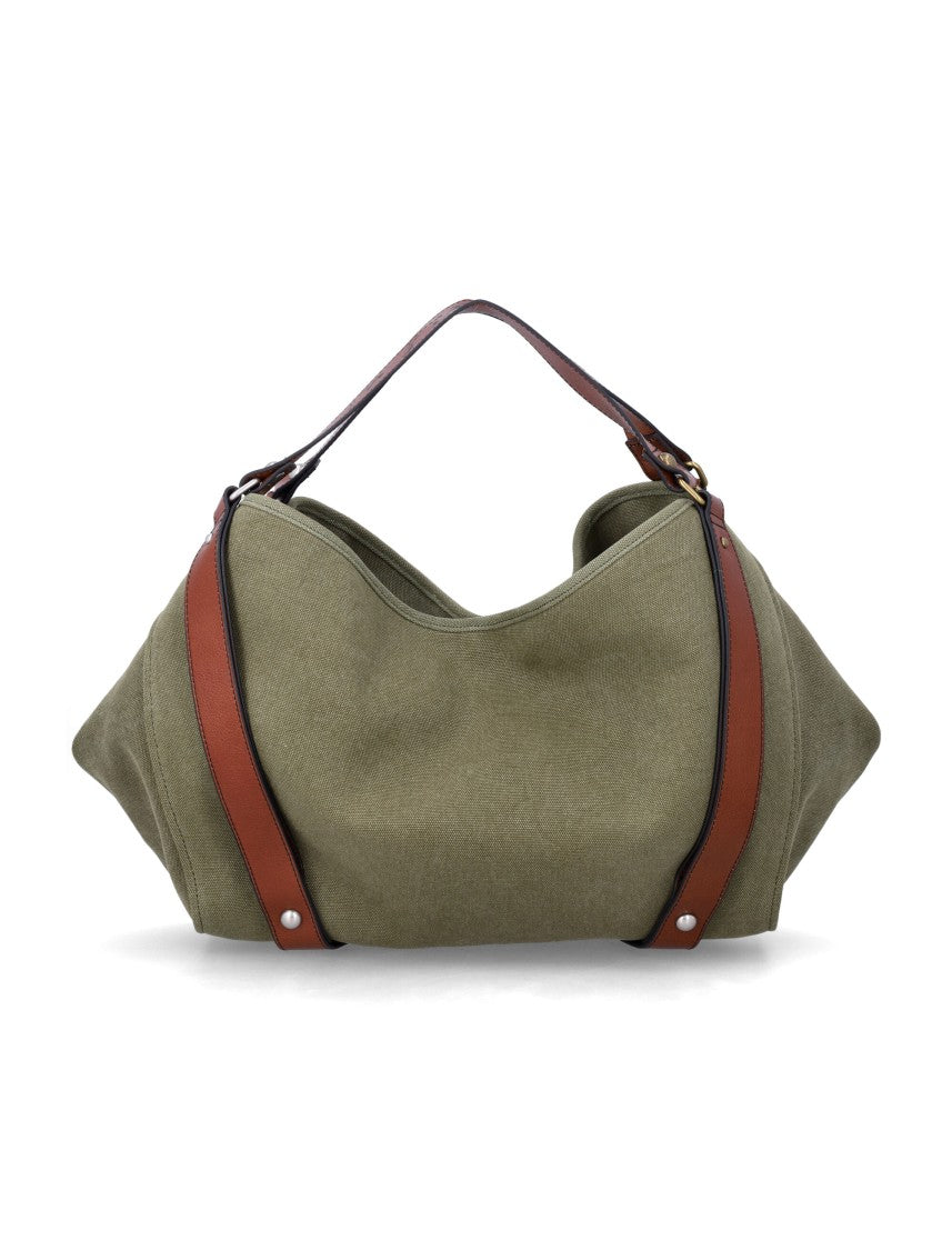 Diesel D-One Top-Handle M Distressed Canvas Medium Top-Handle Bag