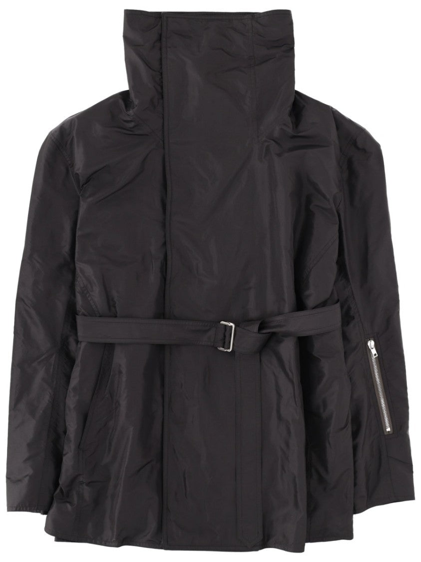 Rick Owens Dracucaban High Structured Collar Jacket