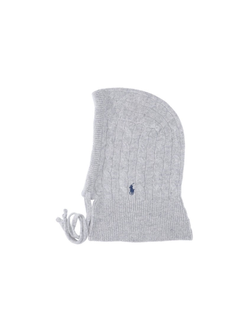Polo Ralph Lauren Logo Balaclava – Grey