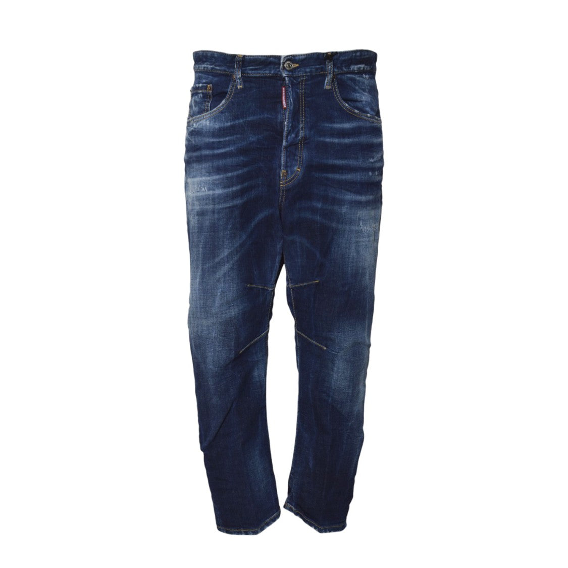 Dsquared2 Classic Five-Pocket Denim Jeans With Vintage Detailing