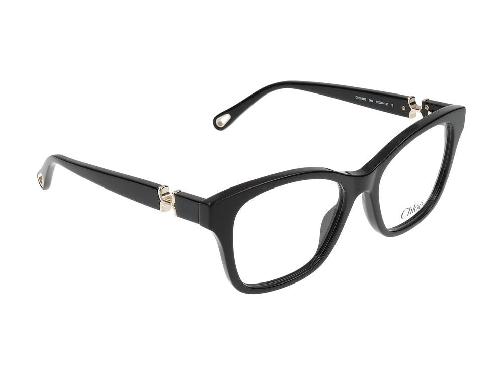 Chloé Eyeglasses Ch0334o 006 Black Black Transpare 52/17/140