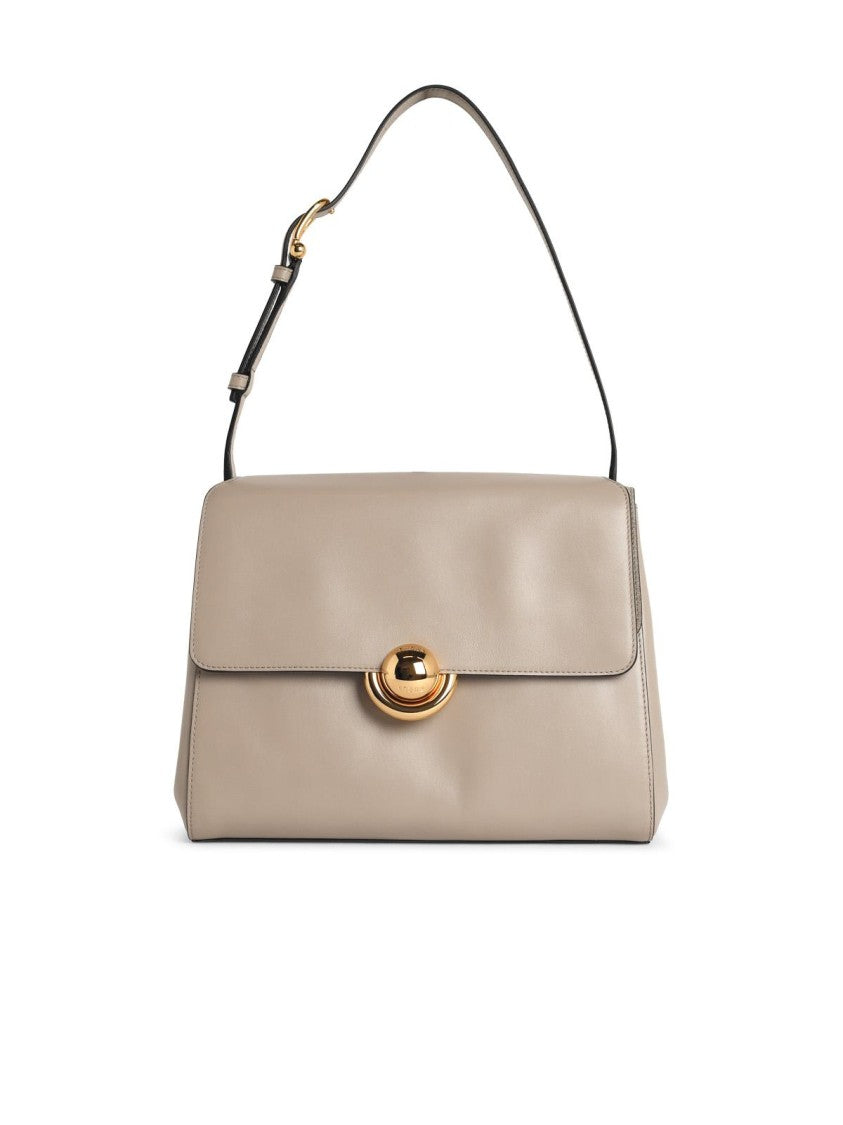 Furla 'Domus' S Shoulder Bag In Linen Leather