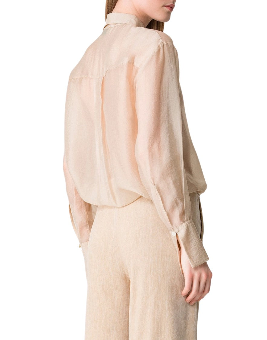 Forte Forte Contemporary Sheer Organza Shirt