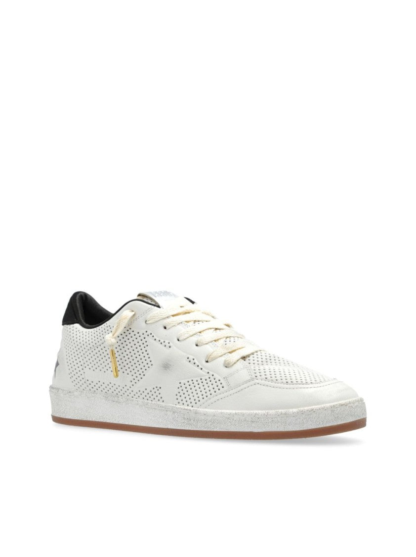 Golden Goose Low-Top Sneakers With Distressed Leather Finish