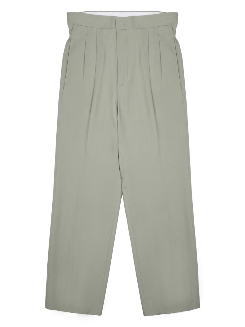 Be Able Pleated High-Waisted Trousers With Adjustable Side Tabs