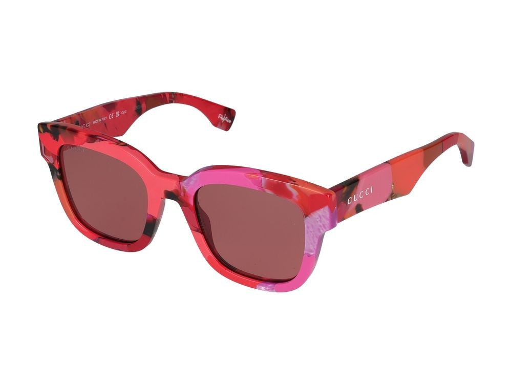 Gucci Sunglasses Gg1624s 001 Red Red Orange 52/21/145