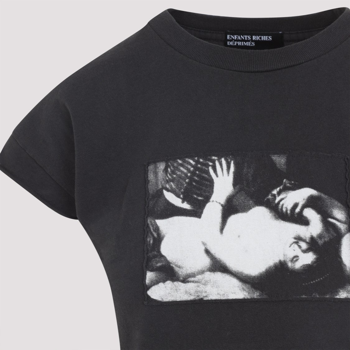 Enfants Riches Déprimés Graphic Print Cotton T-Shirt With Artistic Detailing