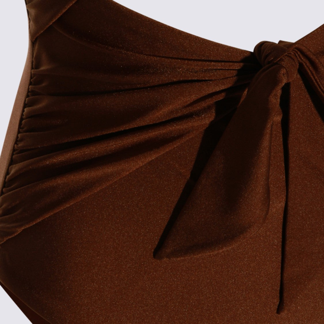 Zimmermann Bandeau One-Piece Swimsuit With Keyhole Cutout