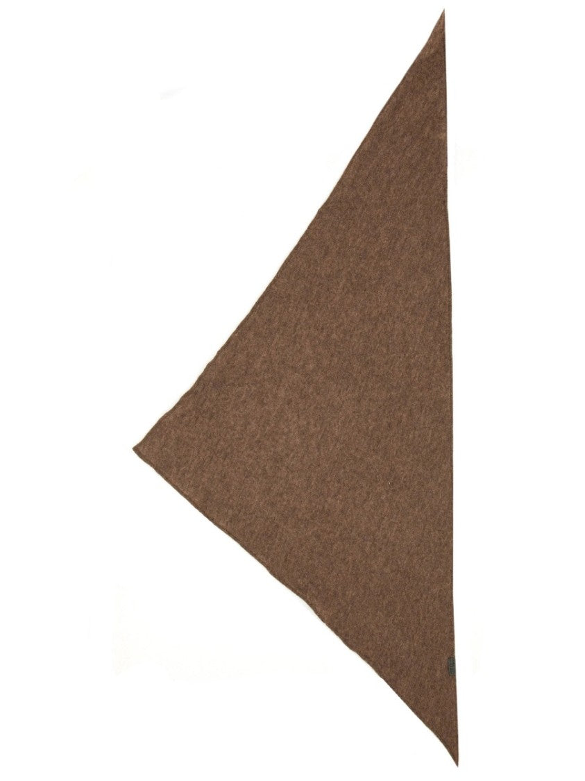 Brunello Cucinelli Cashmere Scarf With Necklace