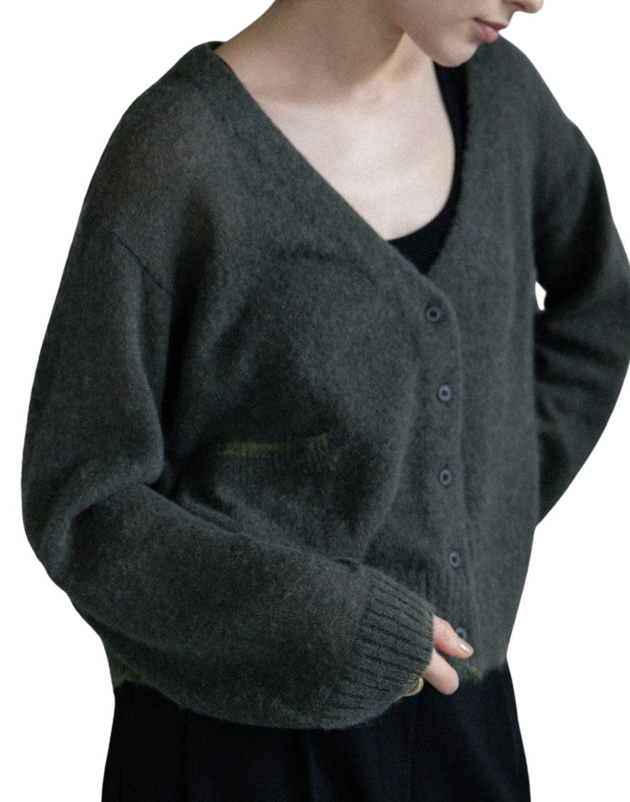 Ct Plage Soft Knit Cardigan With Relaxed Fit