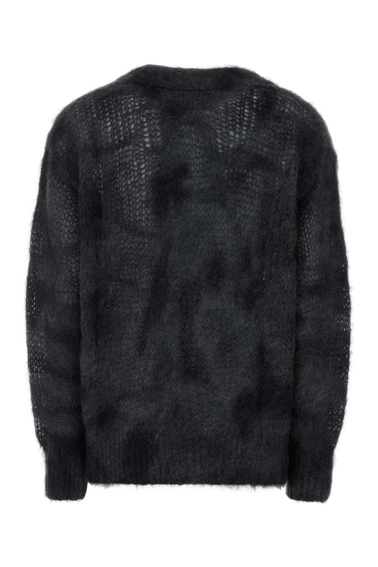Isabel Marant Charcoal Mohair Blend Mylene Cardigan