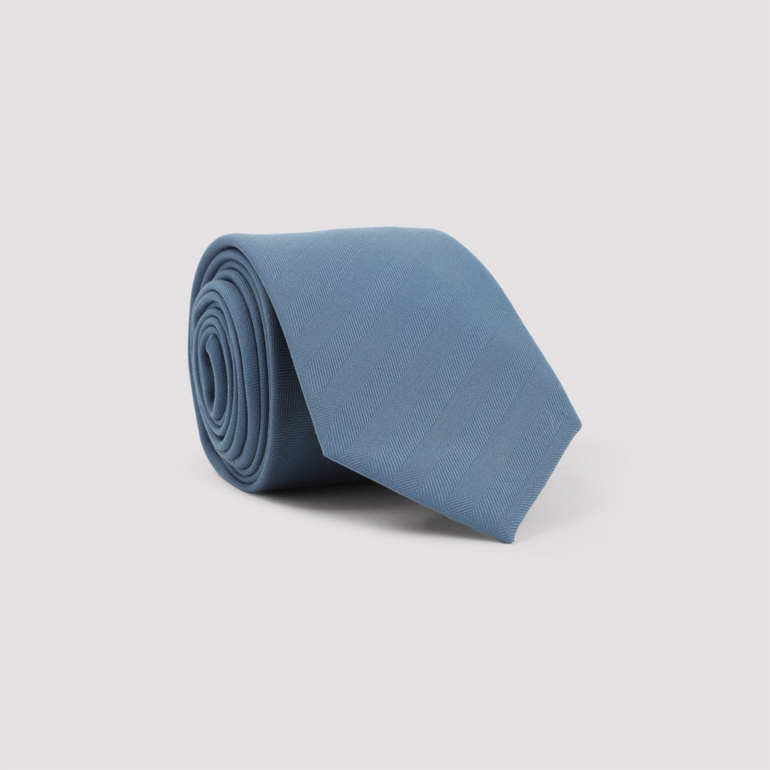 Brioni Brioni Light Blue Wool Tie