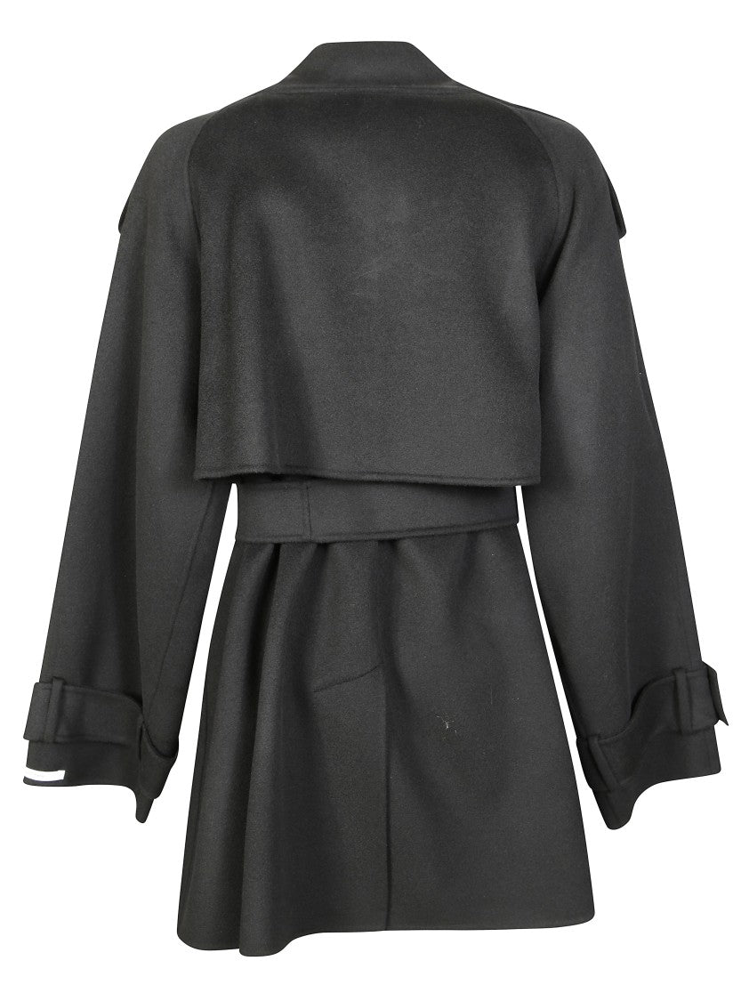 Sportmax Bouquet12 Double-Breasted Caban