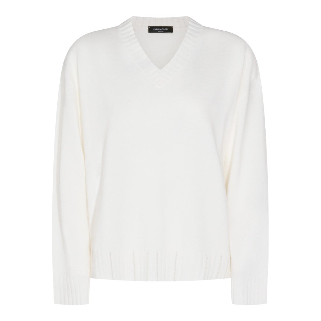 Fabiana Filippi White Cotton Knitwear