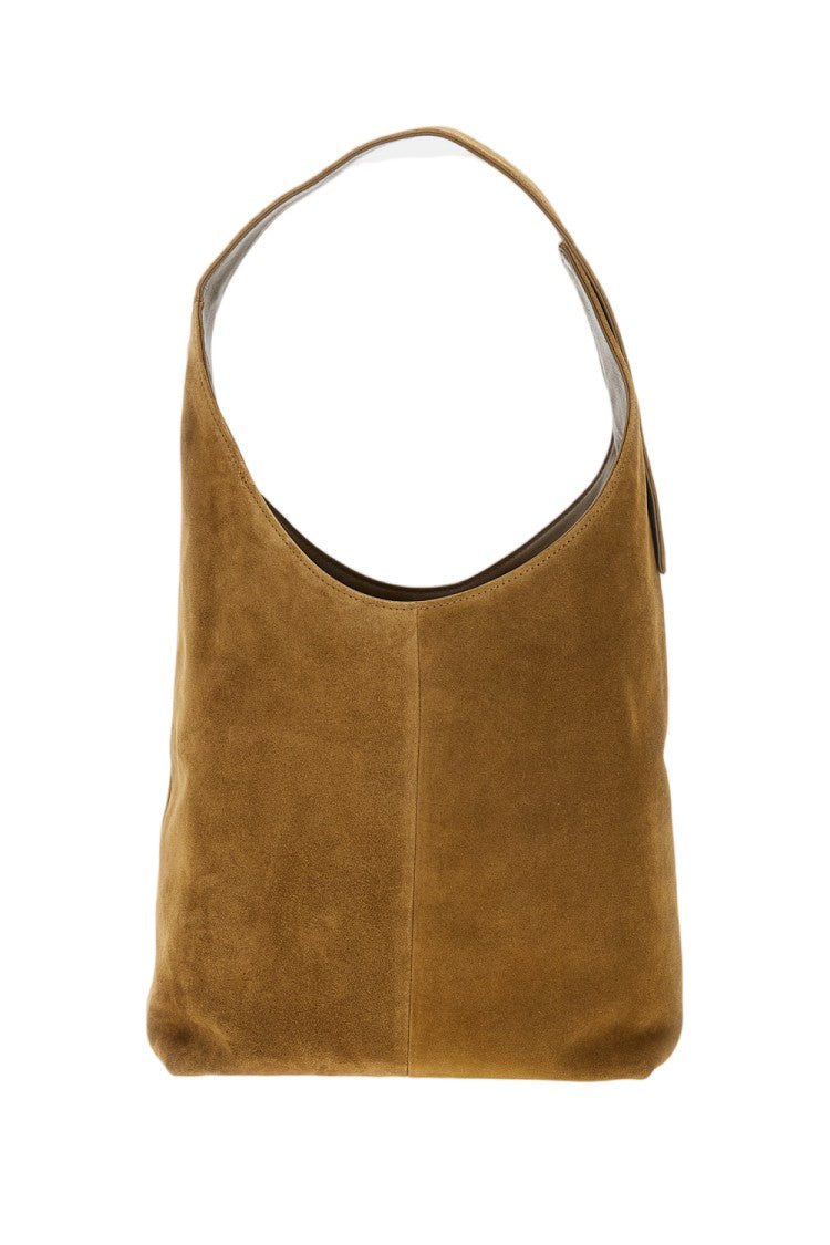 Maeden Soft Suede Monday Bag With Magnetic Closure And Single Handle