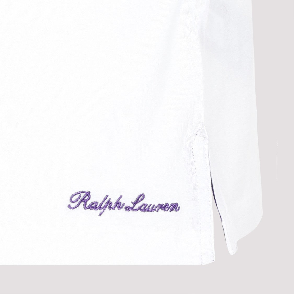 Ralph Lauren X Purple Label Embroidered Logo T-Shirt