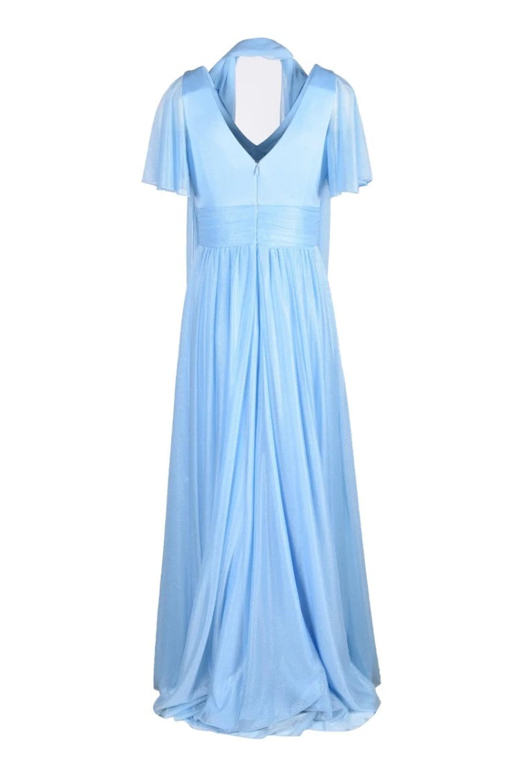 Le Damigelle Di Caroline M Long Dress - Light Blue