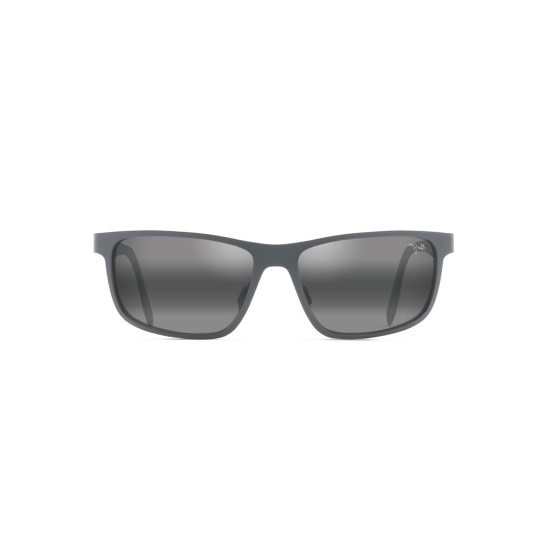 Maui Jim Anemone Rectangular Matte Finish Sunglasses With Gradient Lenses