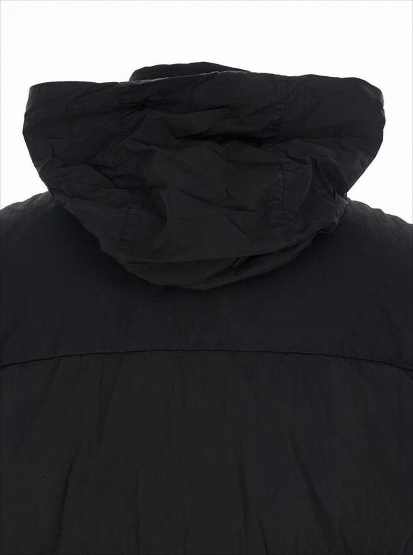 C.P. Company High Collar Padded Vest With Detachable Hood