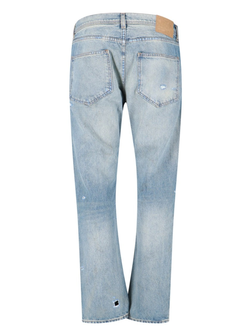 Enfants Riches Déprimés Palazzo Jeans, In Light Blue Denim