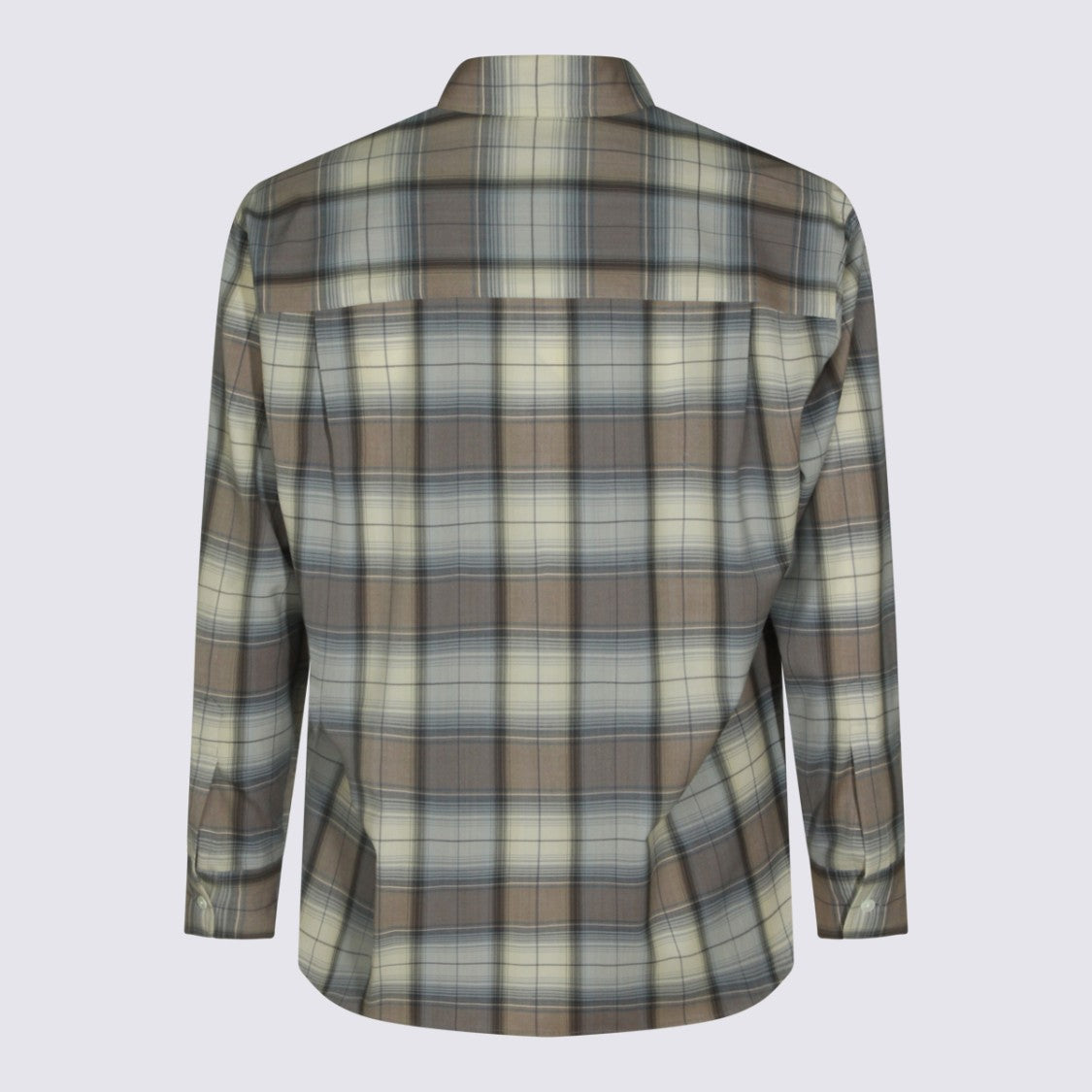 Auralee Plaid Button-Down Shirt With Relaxed Fit