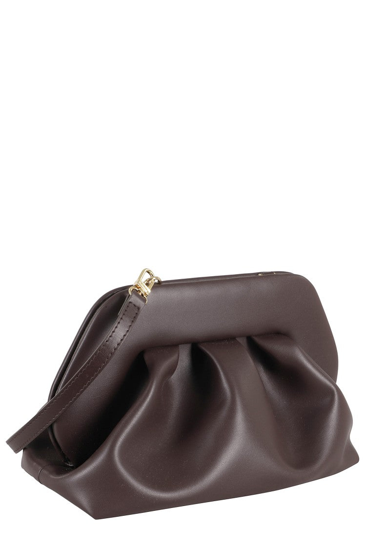 Themoirè Ebony Vegan Clutch