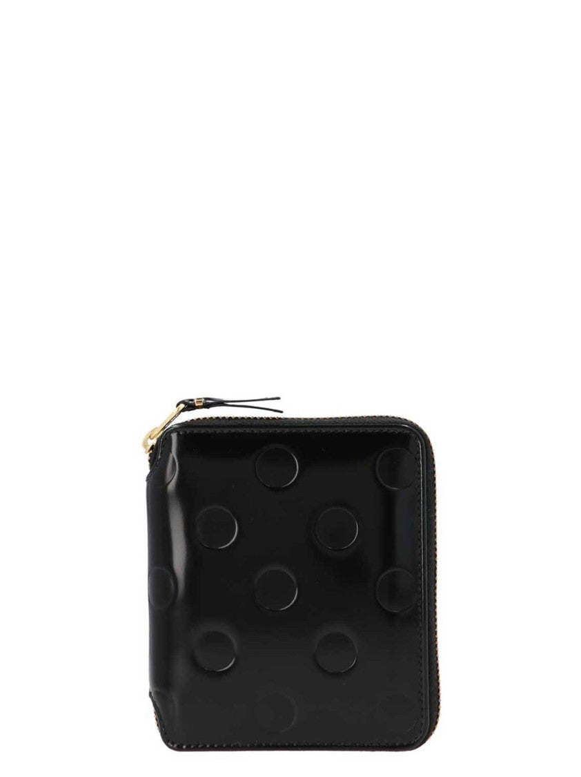 Comme Des Garçons Polka Dots Embossed' Wallet