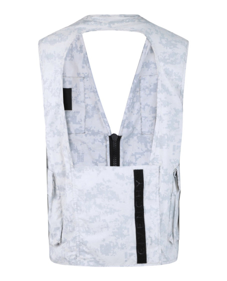 Givenchy Camouflage Cargo Vest