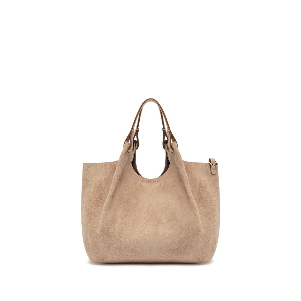Gianni Chiarini Neutrals Dua Leather Handbag