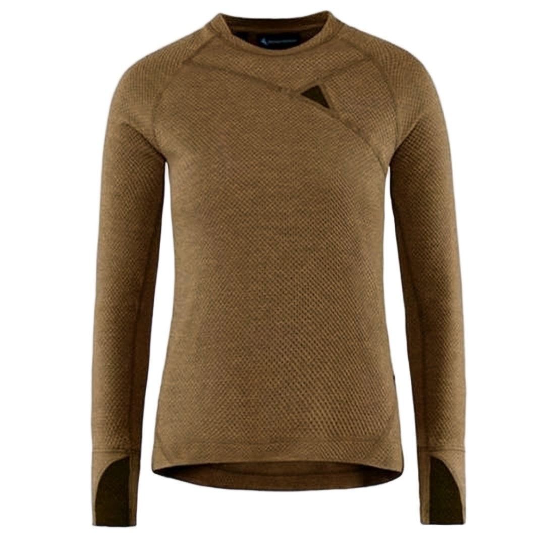 Klattermusen Textured Knit Long-Sleeve Top With Reinforced Elbow Patches