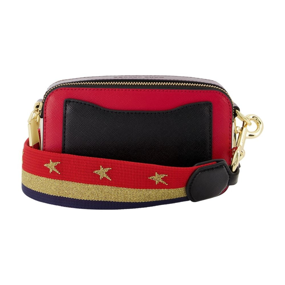 Marc Jacobs The Snapshot In True Red Multi Leather