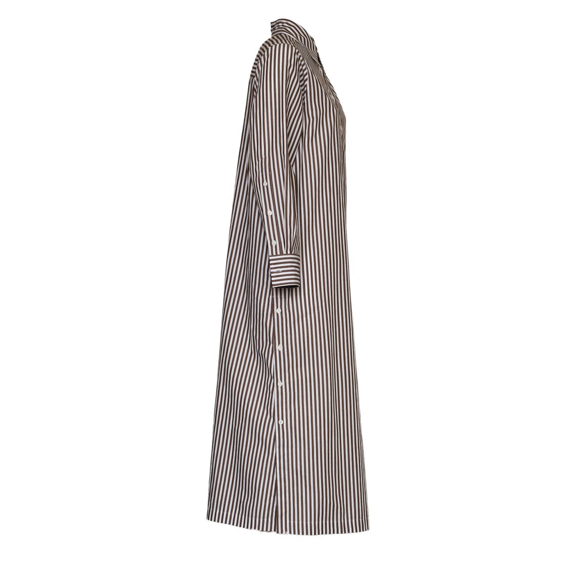 Robert Friedman Clizial Cotton Linen Shirt Dress