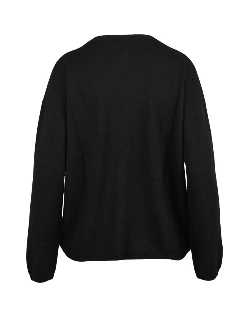 Hira V-Neck Cashmere Pullover With Relaxed Fit