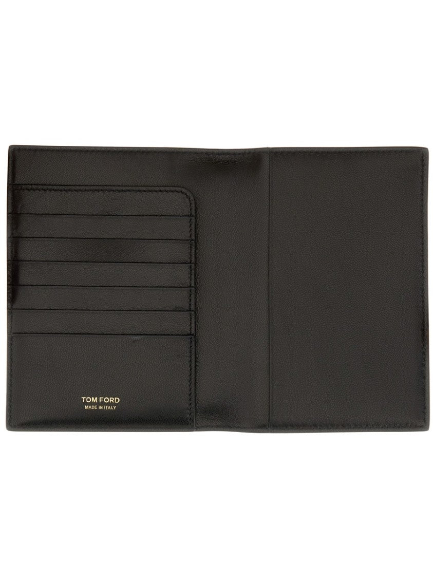 Tom Ford Leather Passport Holder