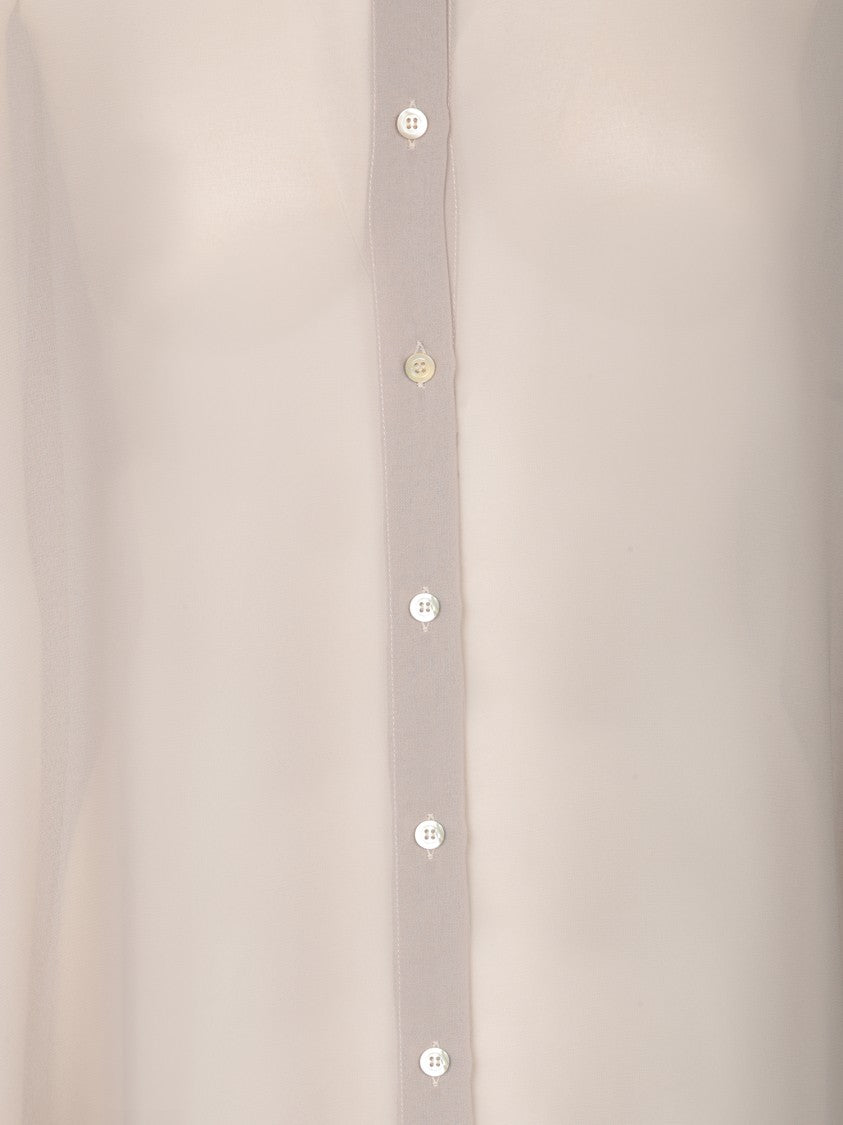 Blanca Vita Fluid Elegance Beige Shirt