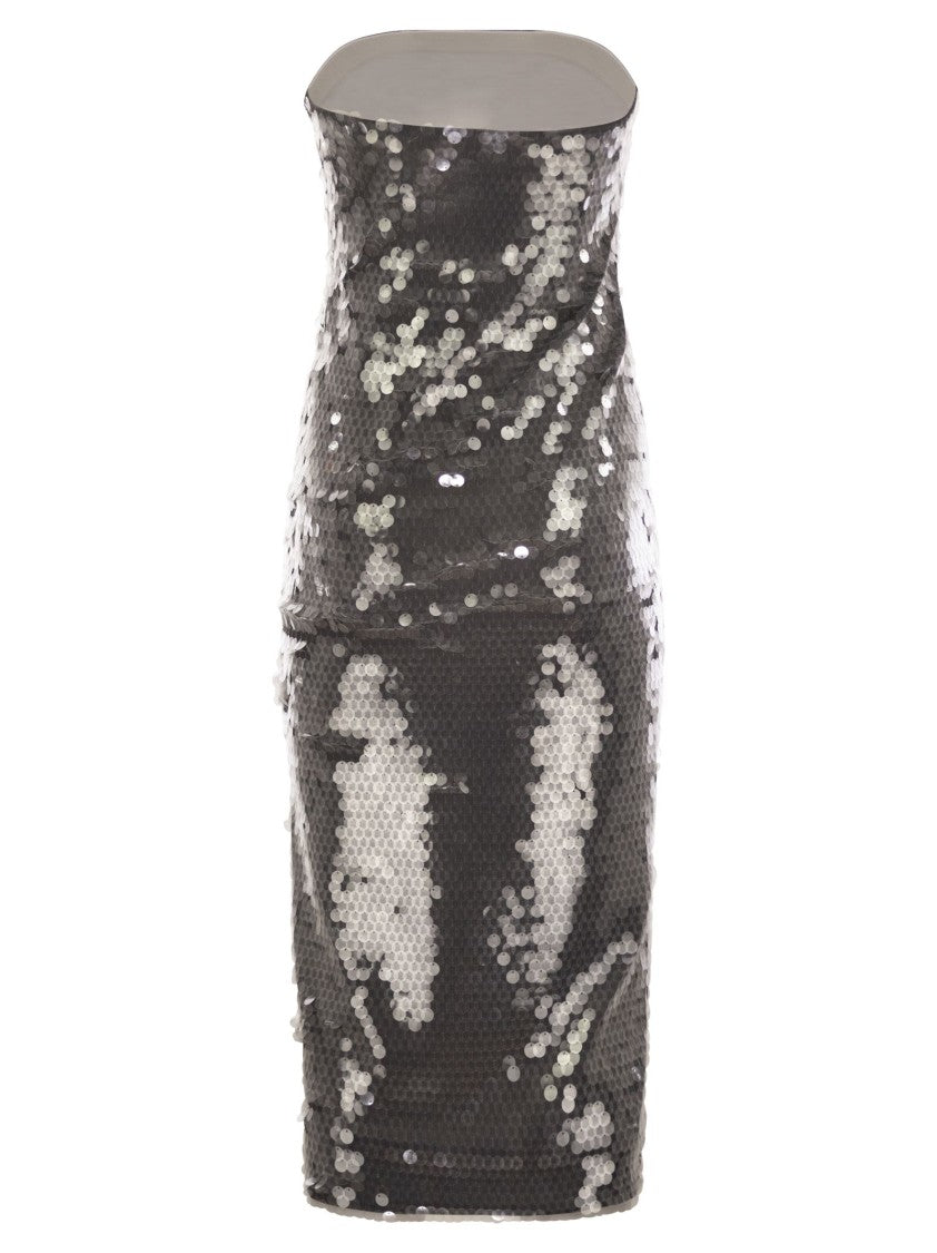 Sportmax Stemma - Jersey Dress With Sequins