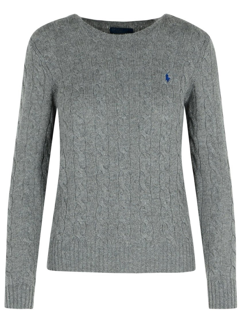 Polo Ralph Lauren 'Julianna' Grey Wool And Cashmere Sweater