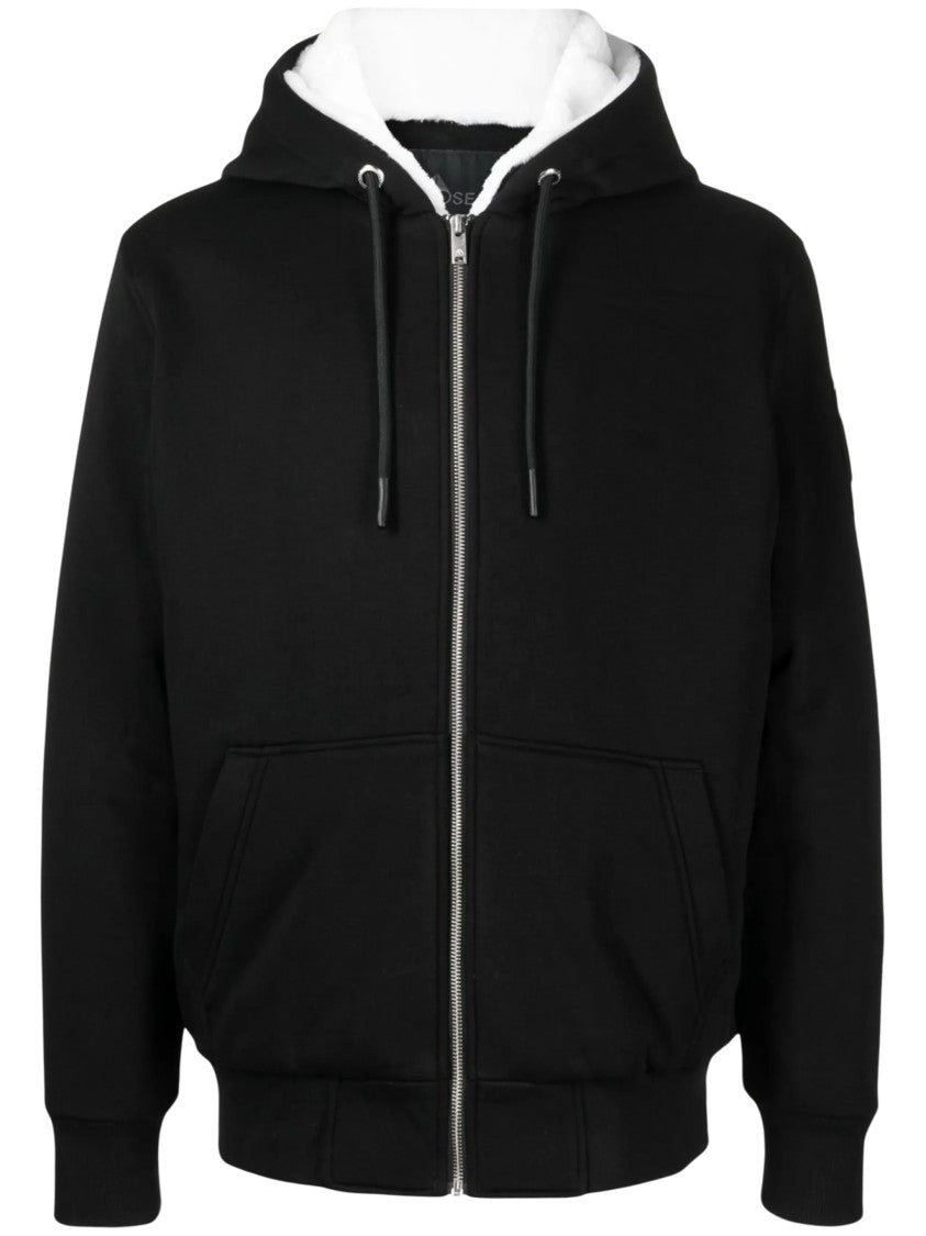 Moose Knuckles Cotton-Blend Classic Bunny Hooded Sweatshirt