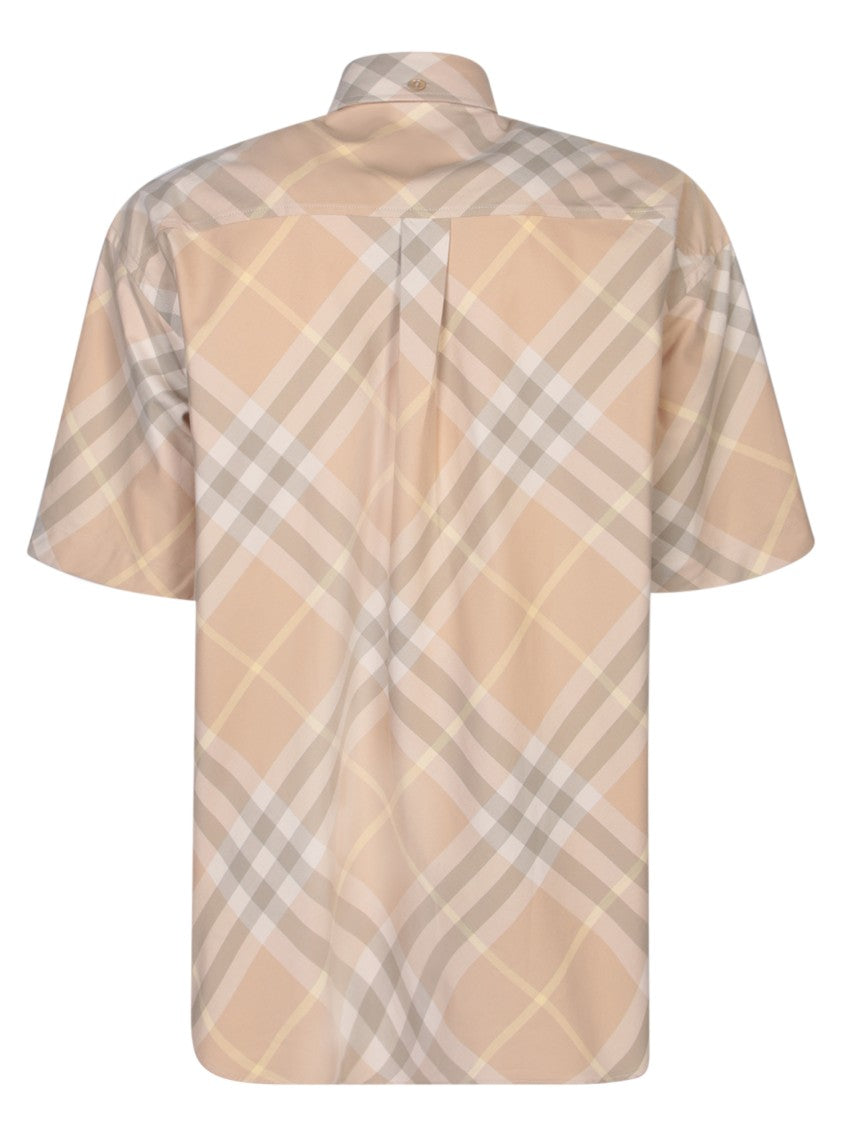 Burberry Short Sleeve Button Shirt