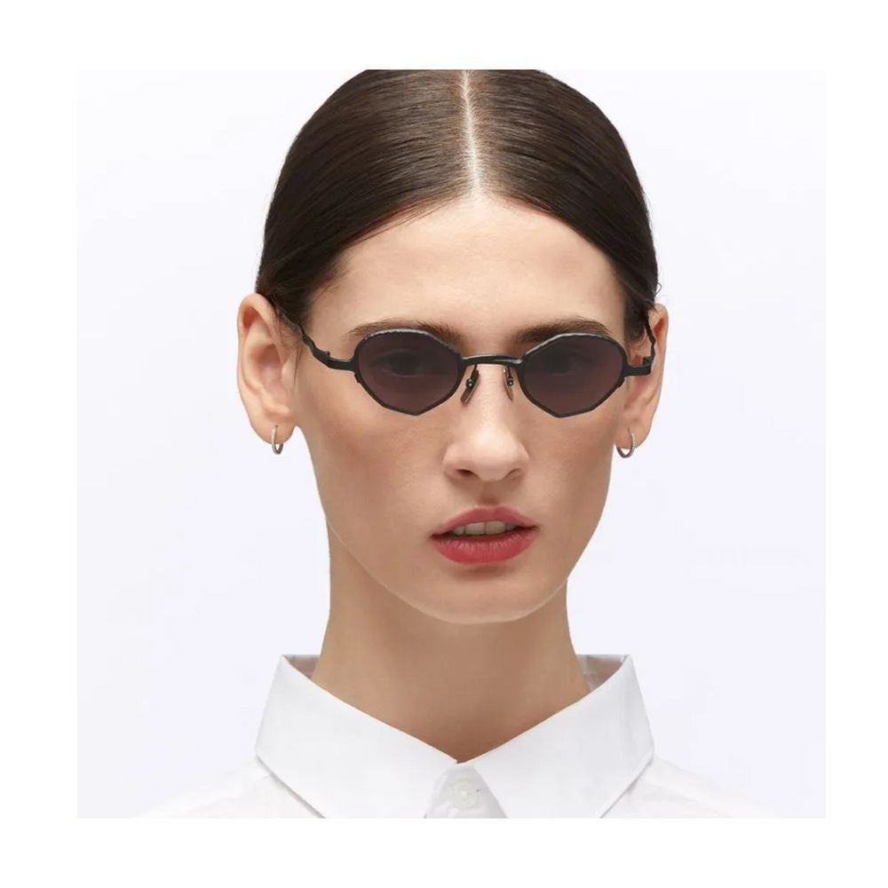 Kuboraum Mask Z20 Oval-Shaped Metal Frame Sunglasses
