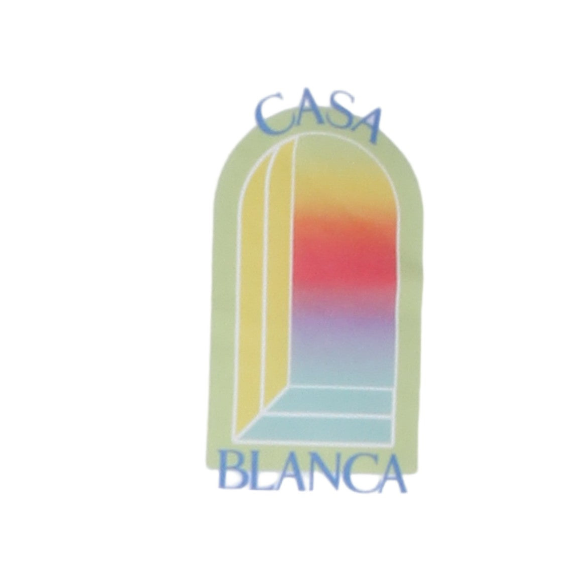 Casablanca Short-Sleeve Graphic T-Shirt With Arched Window Design