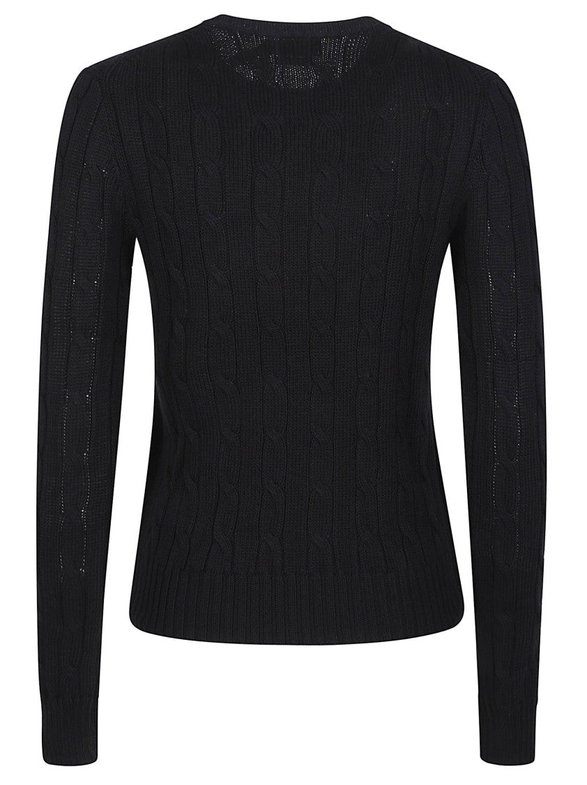 Polo Ralph Lauren Julianna Fitted Cable Knit Sweater