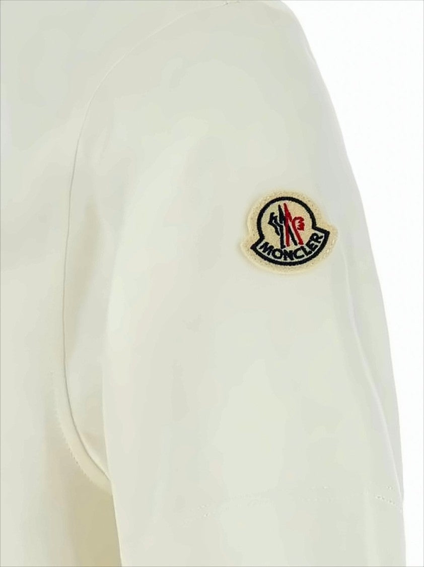 Moncler Short-Sleeve Polo Shirt With Embroidered Logo