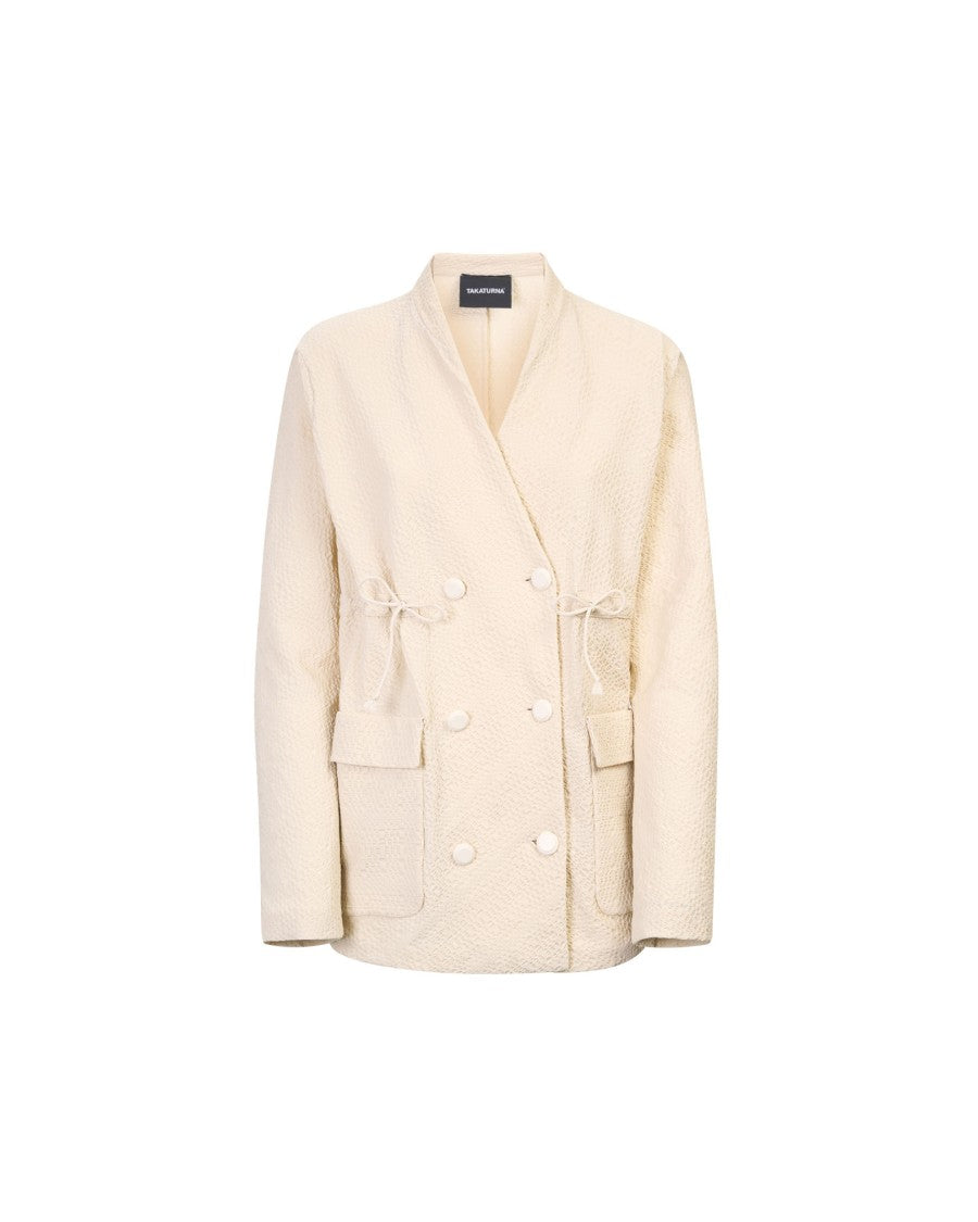 Takaturna Double-Breasted Kinetic Jacket