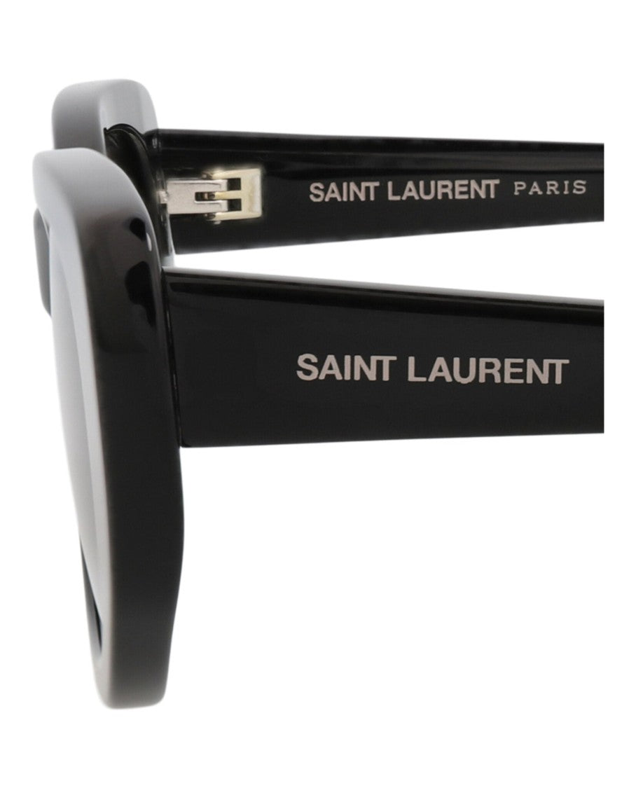 Saint Laurent Round-Frame Acetate Sunglasses