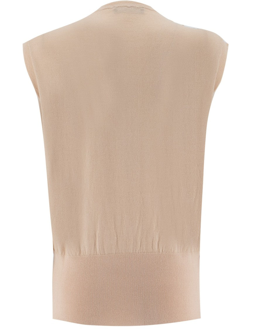 Fabiana Filippi V-Neck Top